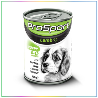 Prosport Chunk Kuzu Etli Yavru Köpek Konservesi 400 gram