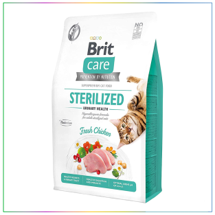 Brit Care Sterilised Urinary Health Tahılsız Tavuklu Kısırlaştırılmış Kedi Maması 7 Kg