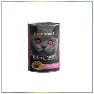 ProChoice Tahılsız Kitten Tavuklu Yavru Kedi Konservesi 400 gram