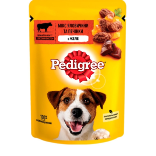 Pedigree Pouch Biftekli Yetişkin Köpek Konservesi 100gr