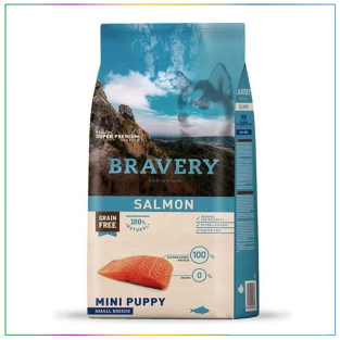 Bravery Puppy Mini Somonlu Küçük Irk Yavru Köpek Maması 7 Kg