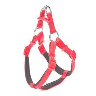 Doggie Comfort Dokuma Ronin Köpek Göğüs Tasması Xsmall Kırmızı 1,5x35-45 Cm