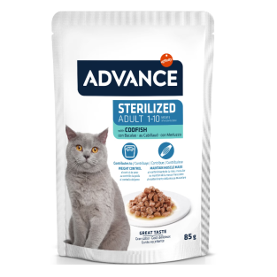 Advance Balıklı Yetişkin Yaş Kedi Maması 85 GR