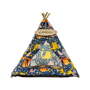 Yıkanabilir Kedi, Köpek Çadırı, Kedi Köpek Evi, Kolay Kurulabilir