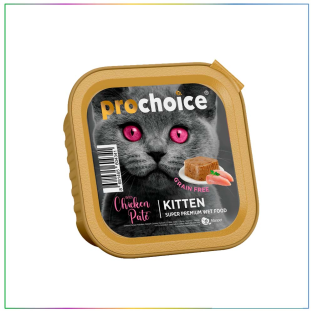 Prochoice Tavuk Etli Pate Ezme Yavru Kedi Maması 100 Gr