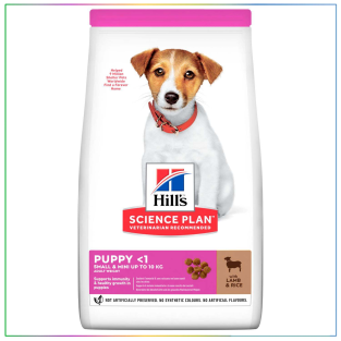 Hill's Mini Irk Kuzulu ve Pirinçli Yavru Köpek Maması 1.5 Kg