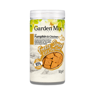 Garden Mix  Balkabaklı Ve Tavuklu Kedi Ve Köpek Ödül Maması 50 Gr