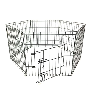 Katlanır Tel Köpek Çiti 6 parça 60*54cm