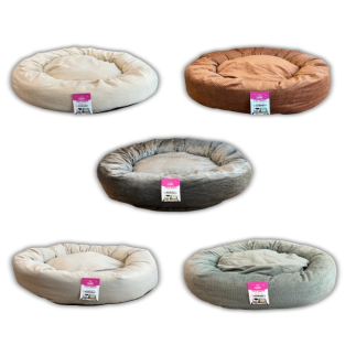 Hobi Pet Beds Kedi ve Köpekler İçin Simit Yatak ZT-001 50 cm