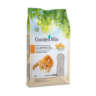 Garden Mix Bentonit Portakallı İnce 10L Kedi Kumu