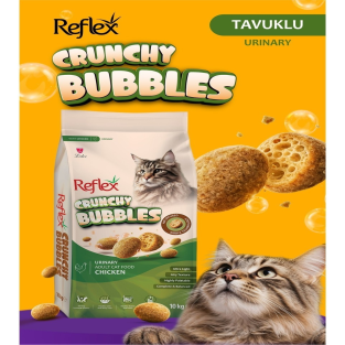 Reflex Crunchy Bubbles Urinary Tavuklu Yetişkin Kedi Maması 10 kg
