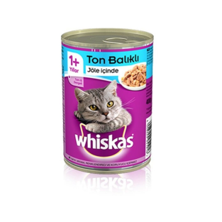 Whiskas Gravy Soslu Ton Balıklı Kedi Konservesi 400gr