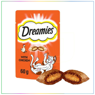 Dreamies Tavuklu Kedi Ödül Maması 60 gram