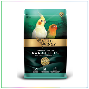 Gold Wings Premium Küçük Cins Papağan Kuşu Paraket Yemi 1kg