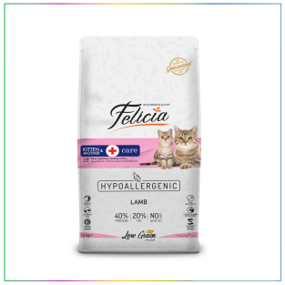 Felicia Az Tahıllı HypoAllergenic Kitten&Mother Kuzu Etli Kedi Maması 12 Kg