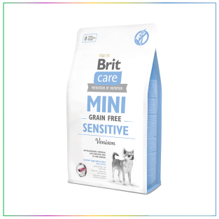 Brit Care Tahılsız Sensitive Geyik Etli Mini Irk Yetişkin Köpek Maması 2 Kg