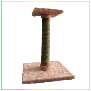 Oturaklı Kedi Tırmalama Tahtası 55cm