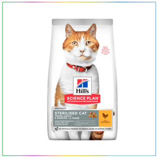Hill's Science Plan Sterilised Kısırlaştırılmış Adult Tavuklu Kedi Maması 15 kg