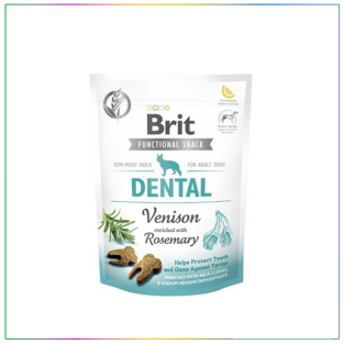 Brit Dental Biberiye ve Geyik Etli Diş Sağlığı için Köpek Ödül Maması 150gr