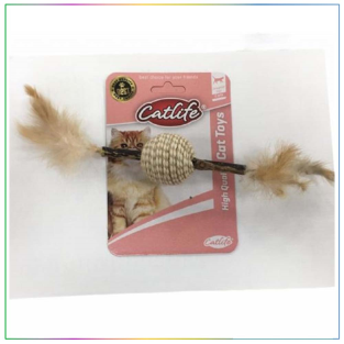 Kediler İçin Tüylü Top Oyuncağı