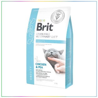 Brit Veterinary Diet Obesity Kilo Kontrolü için Tahılsız Kedi Maması 2 Kg