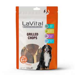 LaVital Kuzu Etli Pirzola Köpek Ödülü 100g