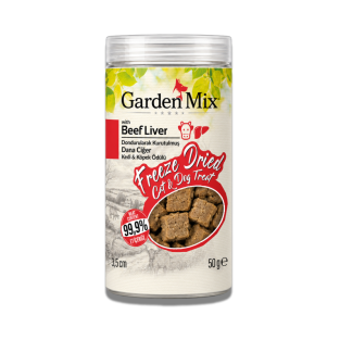 Garden Mix  Dana Ciğerli Kedi Ve Köpek Ödül Maması 50 Gr