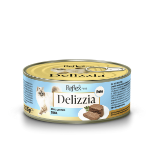 Reflex Plus Delizzia Kıyılmış Ton Balıklı Kedi Maması 85 gr
